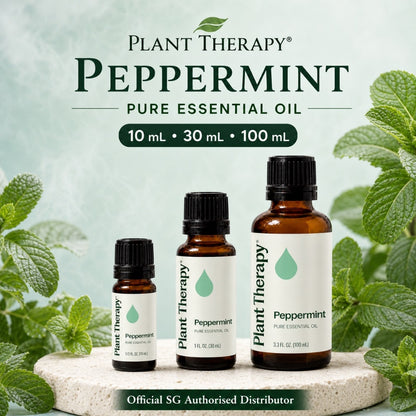 Plant Therapy Peppermint Essential Oil | Official SG Authorised Distributor