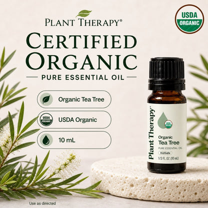 Plant Therapy Organic Tea Tree Essential Oil
