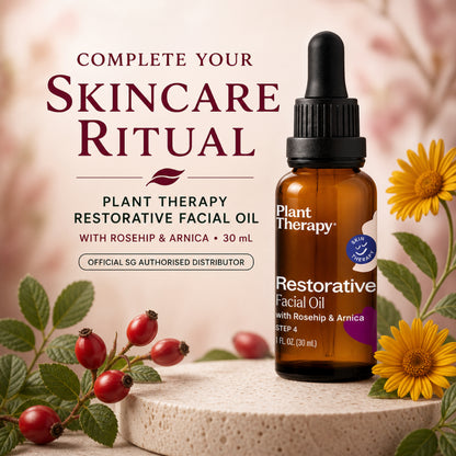 Plant Therapy Restorative Facial Oil with Arnica (Rosehip &amp; Grapeseed Face Oil)