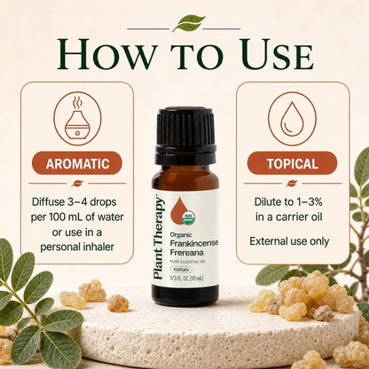 Plant Therapy Organic Frankincense Frereana Essential Oil