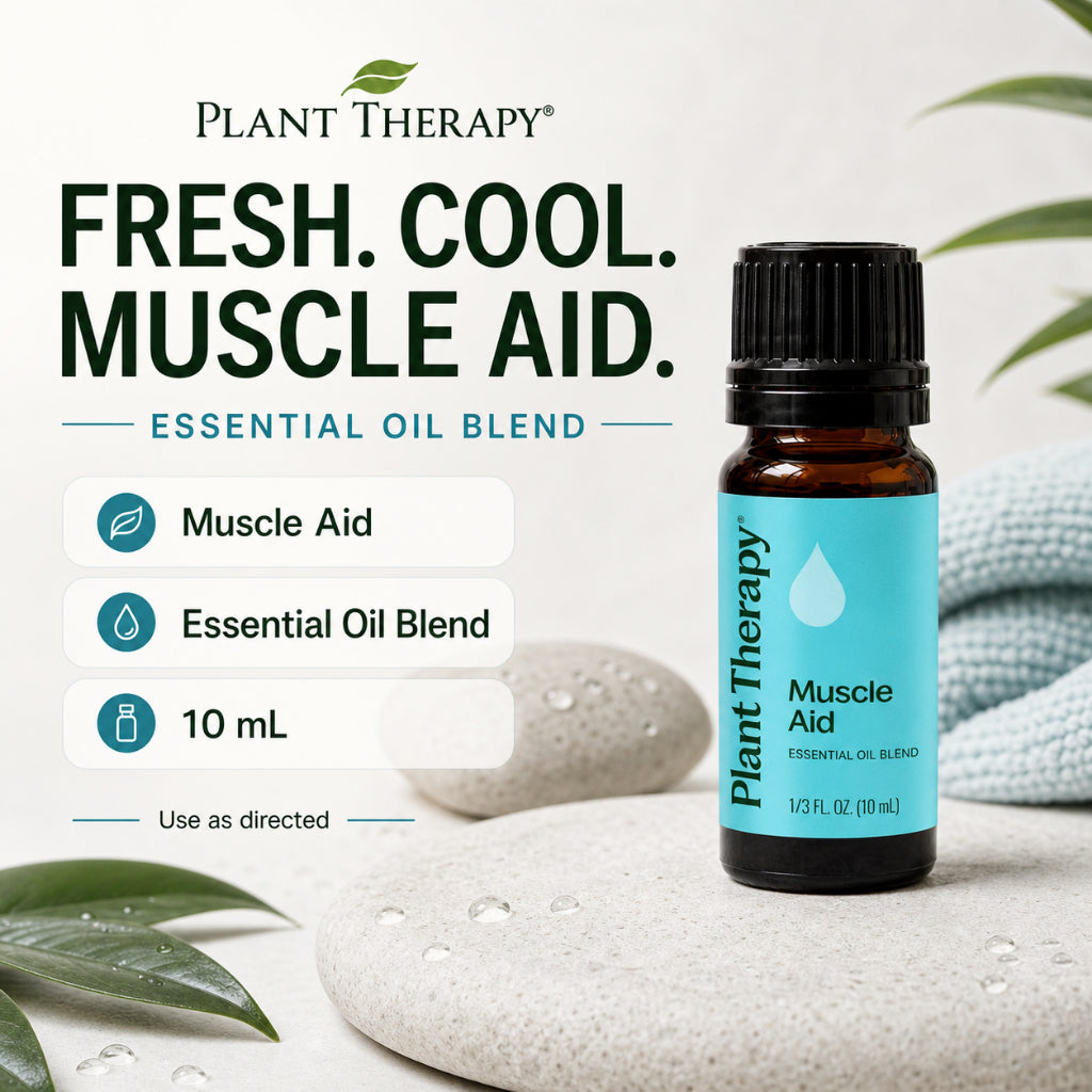 Plant Therapy Muscle Aid Synergy Essential Oil