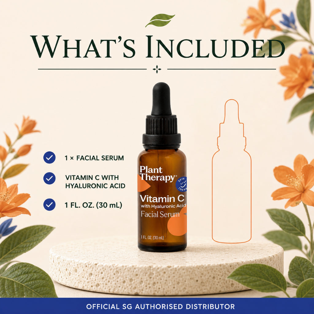 Plant Therapy Vitamin C with Hyaluronic Acid Facial Serum
