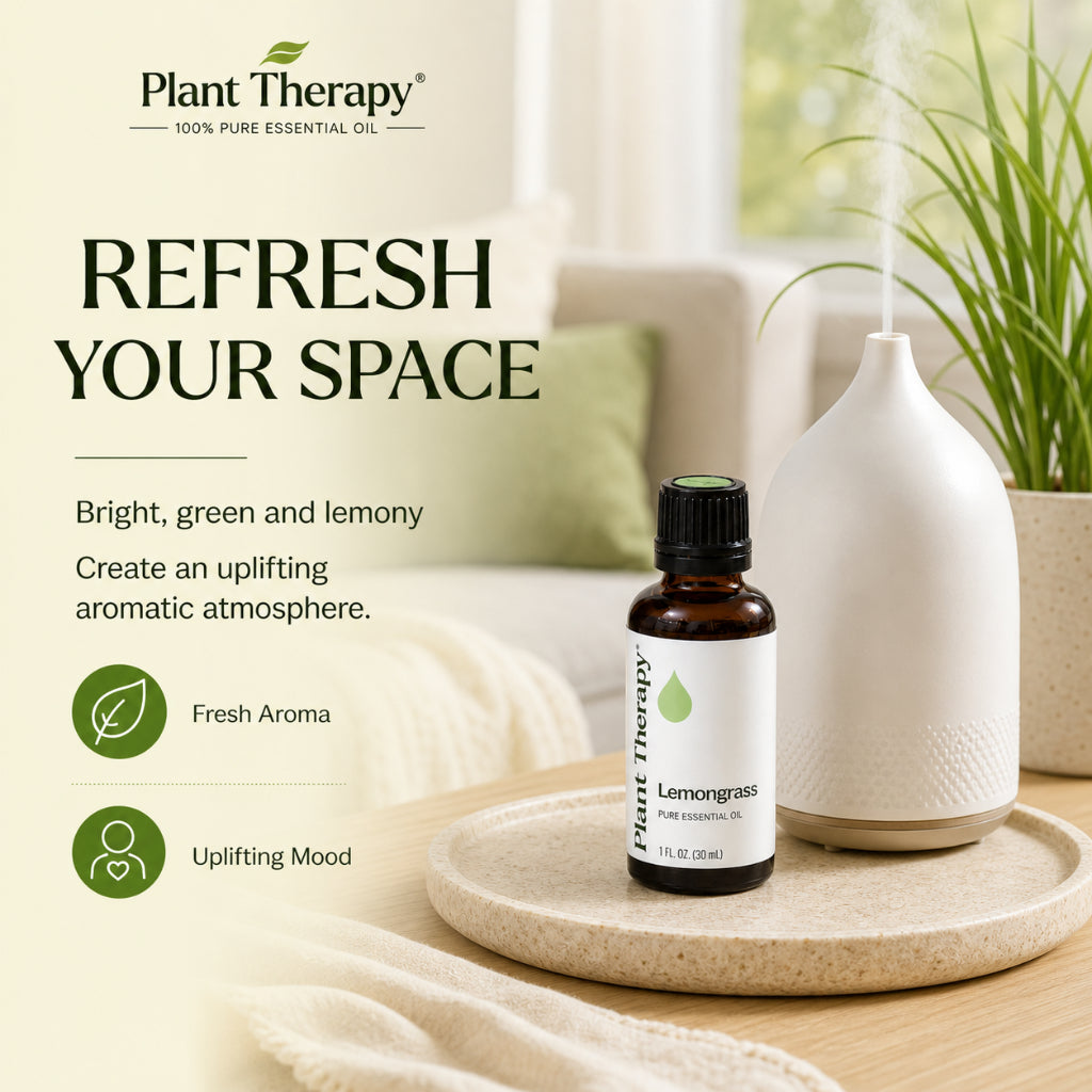 Plant Therapy Lemongrass Essential Oil