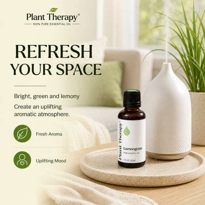 Plant Therapy Lemongrass Essential Oil