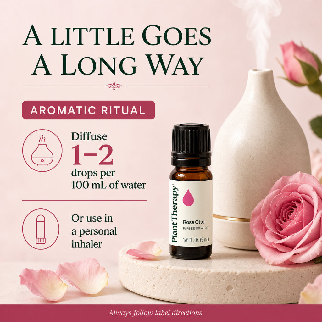 Plant Therapy Rose Otto Essential Oil