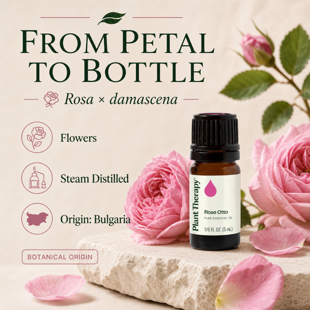 Plant Therapy Rose Otto Essential Oil