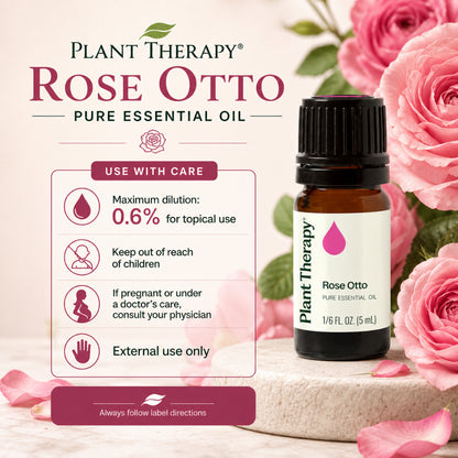 Plant Therapy Rose Otto Essential Oil