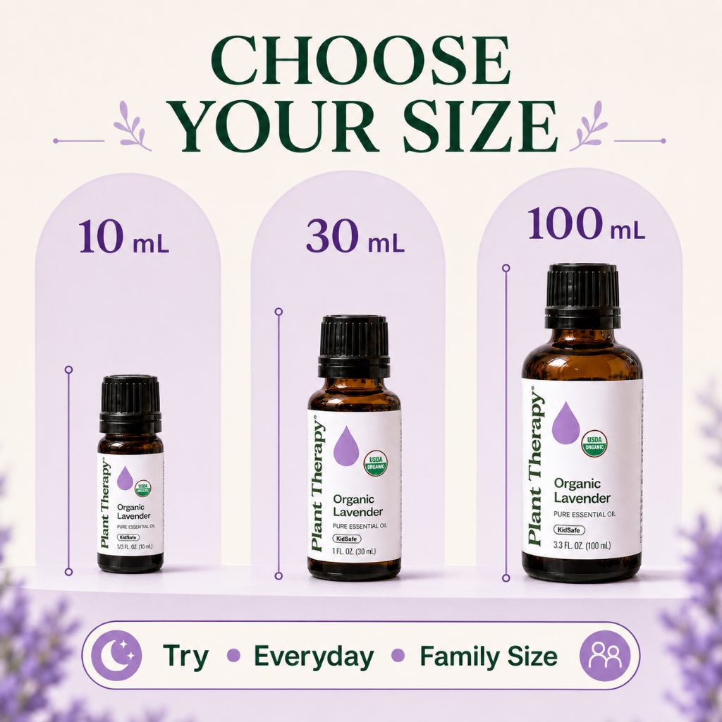 Plant Therapy Lavender Organic Essential Oil | Official SG Authorised Distributor