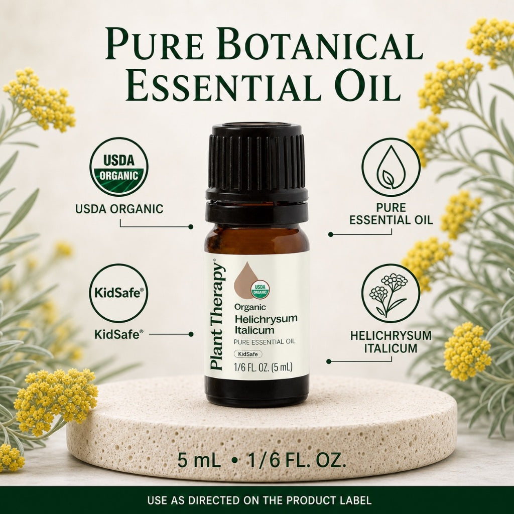 Plant Therapy Organic Helichrysum Italicum Essential Oil