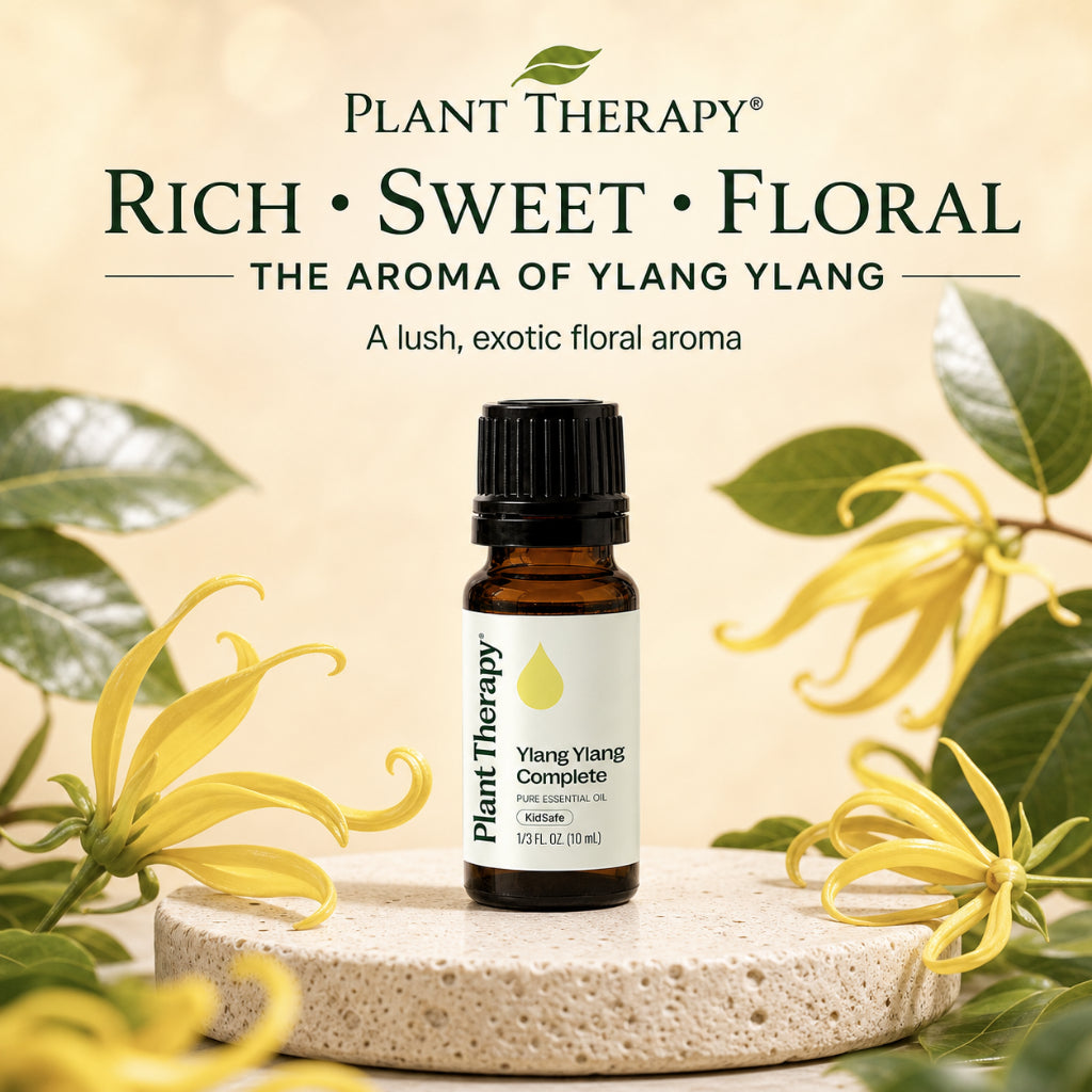 Plant Therapy Ylang Ylang Complete Essential Oil