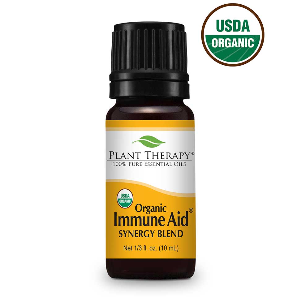 Plant Therapy Immune Aid Organic Synergy Essential Oil 10ml
