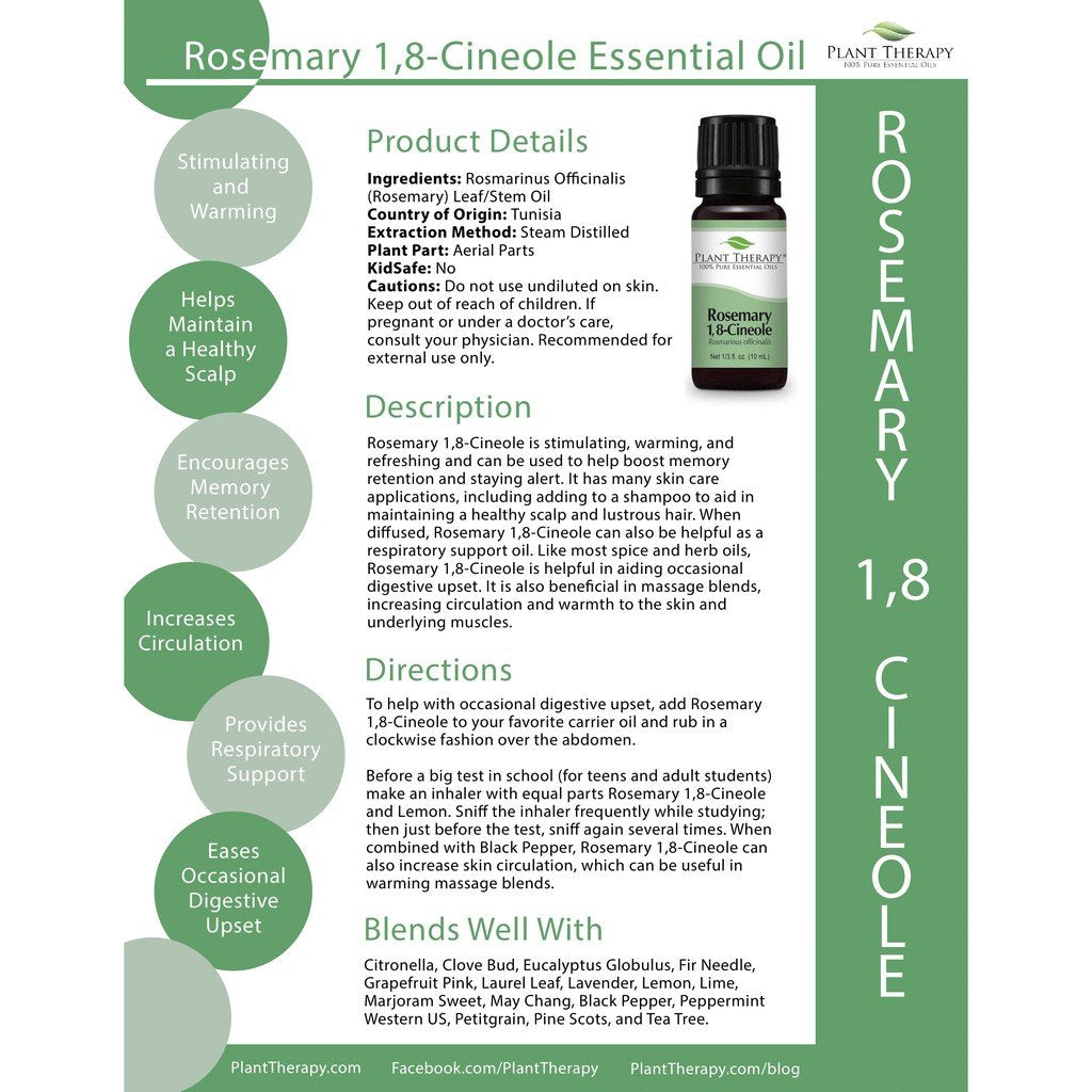 Plant Therapy Rosemary Essential Oil
