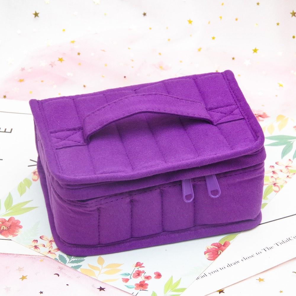 Purple Essential Oil Carrying Bag Medium