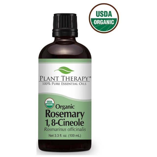 Plant Therapy Rosemary 1,8-Cineole Organic Essential Oil