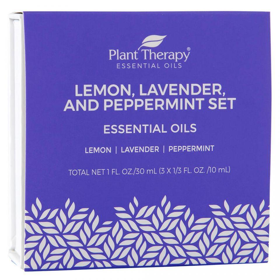 Plant Therapy Lemon, Lavender and Peppermint Set