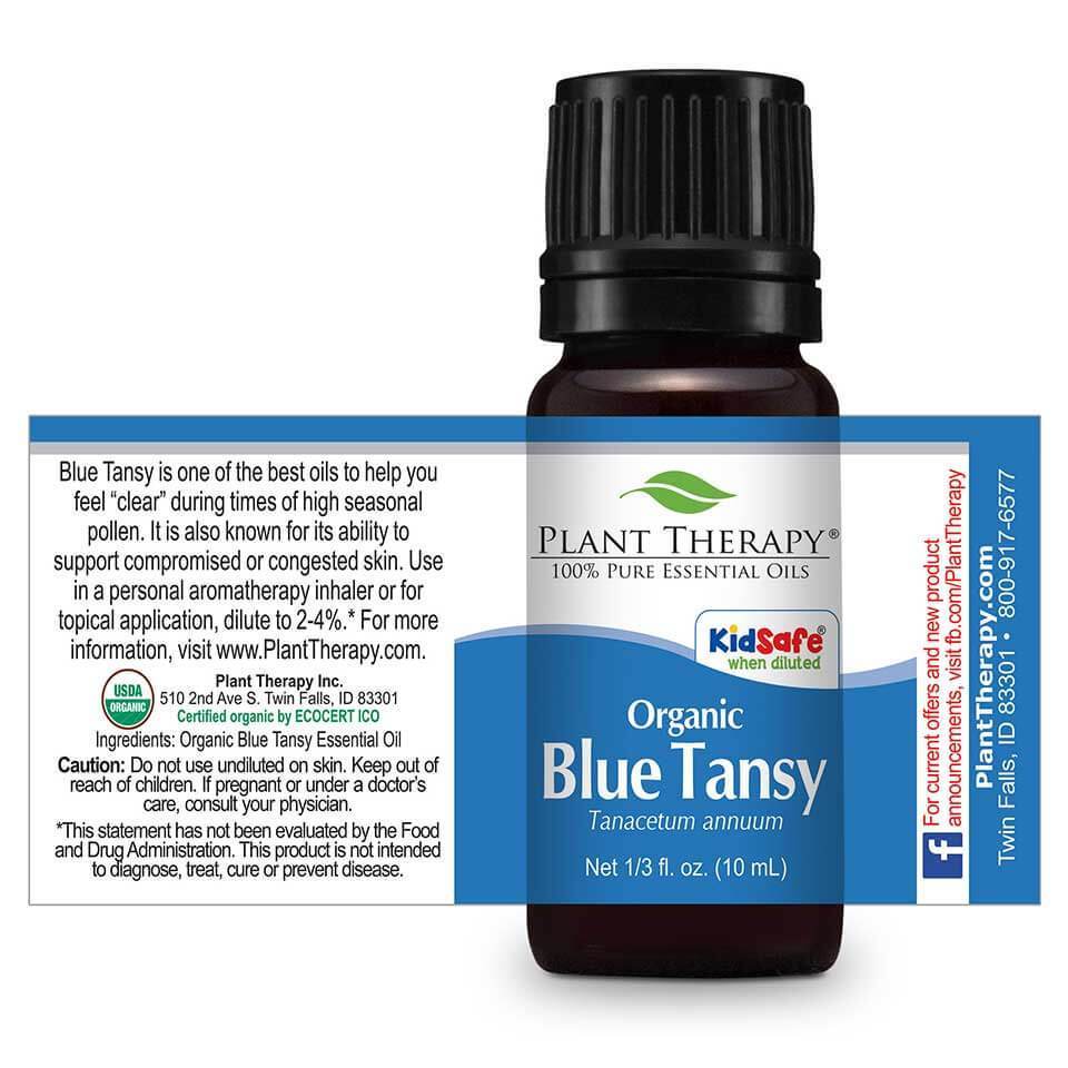 Plant Therapy Blue Tansy Organic Essential Oil